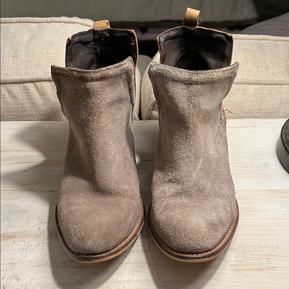 Stylish Suede Ankle Booties